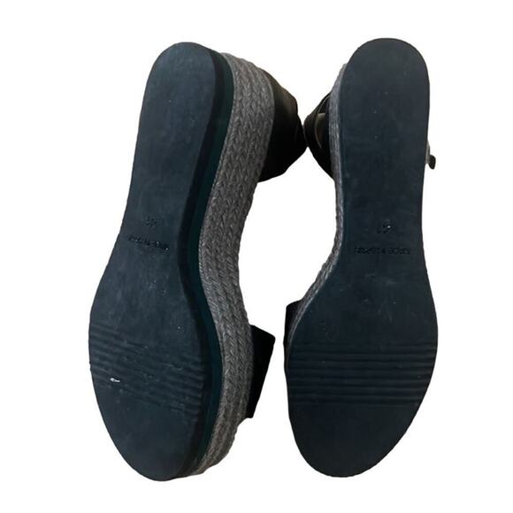 PALOMITAS‎ BY PALOMITAS BARCELO WEDGE PLATFORM LEATHER SANDAL SIZE 41 - Picture 3 of 6